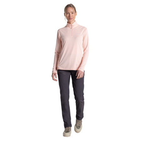 Camiseta de mujer Craghoppers NosiLife SolarShield+ Half Zip Top