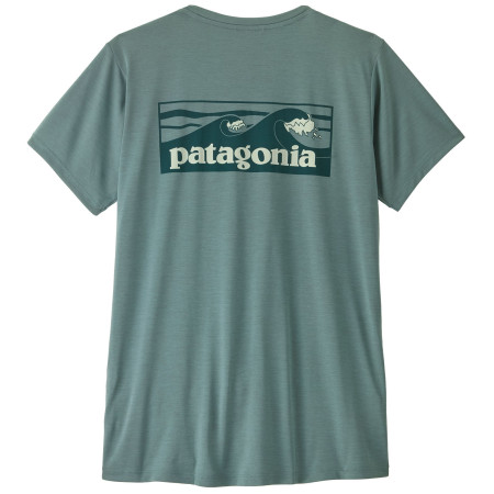 Camiseta de mujer Patagonia Women's Capilene Cool Daily Shirt - Boardshort Logo
