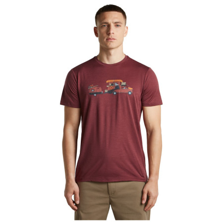 Camiseta funcional de hombre Icebreaker Men Merino 150 Tech Lite SS Tee Transportage