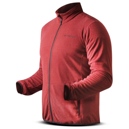 Sudadera de hombre Trimm Neo rojo BordoMelange