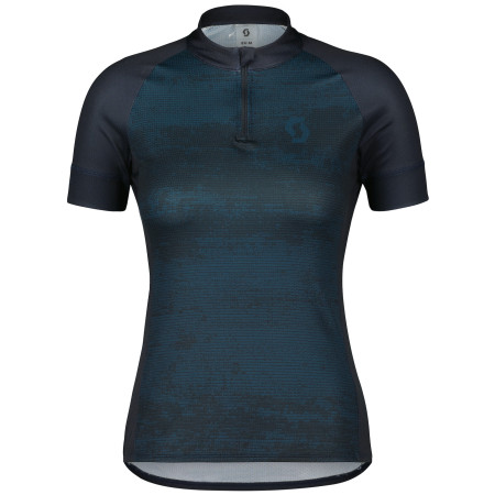 Maillot de ciclismo para mujer Scott Endurance 30 SS azul oscuro dark blue/metal blue