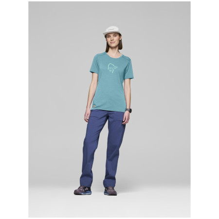 Camiseta de mujer Norrona femund equaliser merino T-shirt