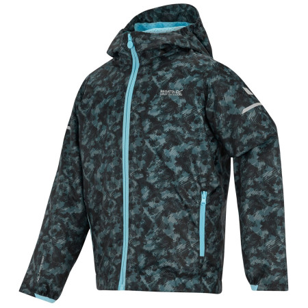 Chaqueta para niños Regatta Printed Lever II ChiBluScCamo