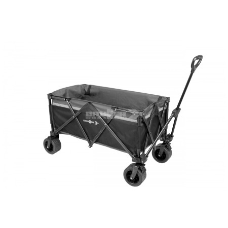 Carrito de acampada Brunner Cargo Compact XL negro black