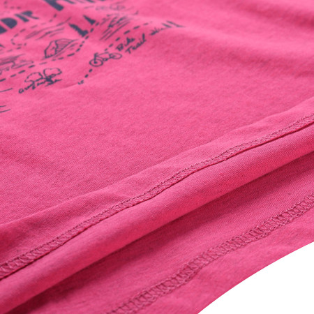 Camiseta para niños Alpine Pro Nogero Fuchsia