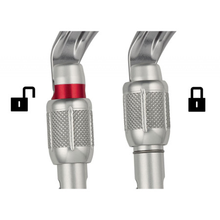 Mosquetón Petzl OK Screw-Lock