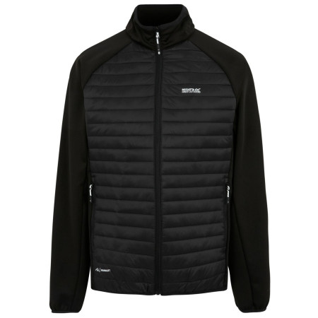 Chaqueta de hombre Regatta Clumber Hybrid negro Black