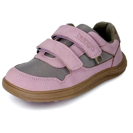 Zapatos barefoot para niños para todo el año Bugga Safi Pink