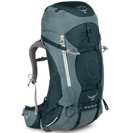 Mochila de mujer Osprey Ariel AG 55 gris BoothbayGray
