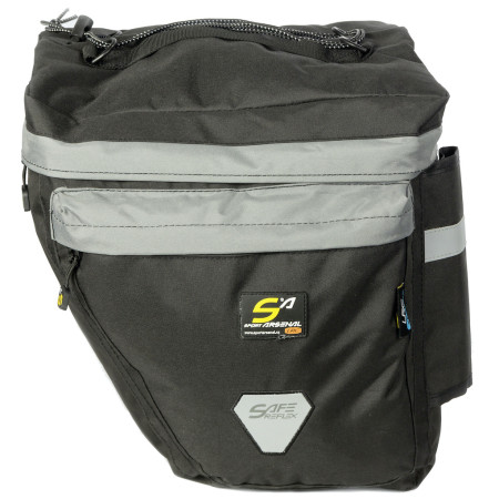 Alforja doble para portabultos Sport Arsenal Art. 460 negro