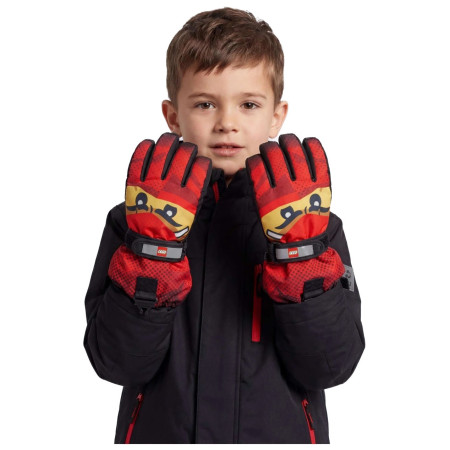 Guantes para niños Lego Wear Lwagan 807 Red