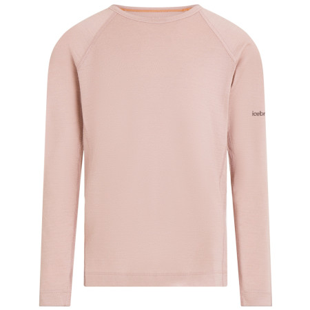 Camiseta funcional para niños Icebreaker K 200 Oasis LS Crewe Pink Quartz