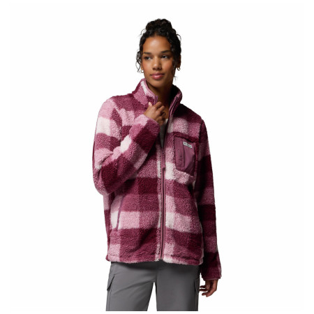 Sudadera de mujer Columbia West Bend™ Print Full Zip Ii violeta Antique Mauve, Multi Buffalo Check