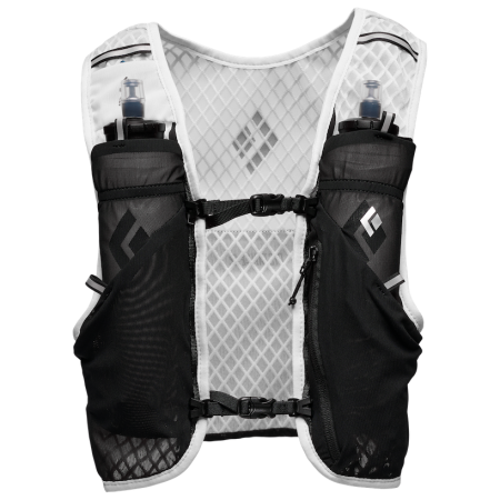 Chaleco de carrera Black Diamond Distance 2 Hydration Vest gris/negro Alloy