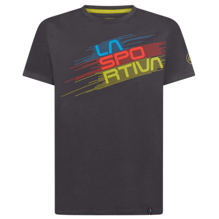 Camiseta de hombre La Sportiva Stripe Evo T-ShirtM gris Carbon