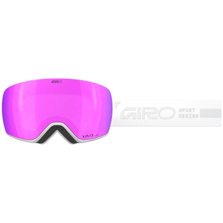 Gafas de esquí para mujer Giro Article II W White Rails-Vivid Pink/Vivid Infrared
