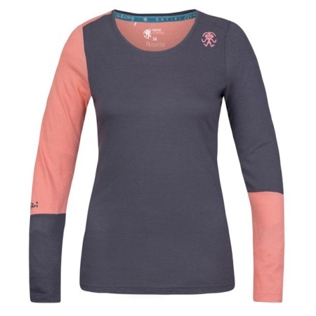 Camiseta de mujer Rafiki Finale gris/rosa india ink