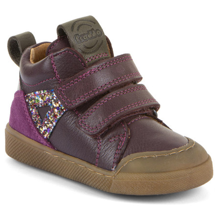 Calzado para niños Froddo Rosario High Top Dark Bordeaux rojo oscuro dark bordeaux