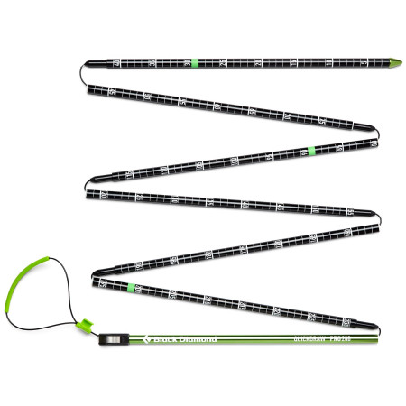 Sonda de avalancha Black Diamond Quickdraw Pro Probe 280 verde