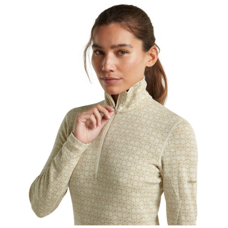 Camiseta funcional de mujer Icebreaker Women M 260 Tech Vertex LS HZ AlpGeo