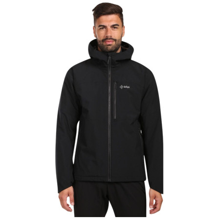 Chaqueta outdoor para hombre Kilpi OLVERA-M negro/gris BLK