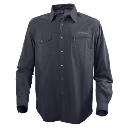 Camisa de hombre Warmpeace Moody gris iron