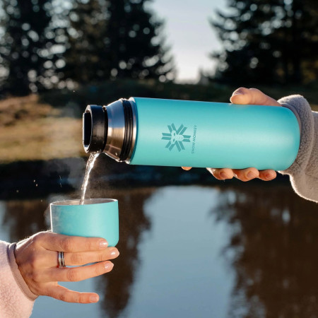 Termo Snow Monkey Pioneer 0,7L verde claro Soča Mint