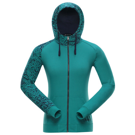 Sudadera de mujer Alpine Pro Leana 3 azul