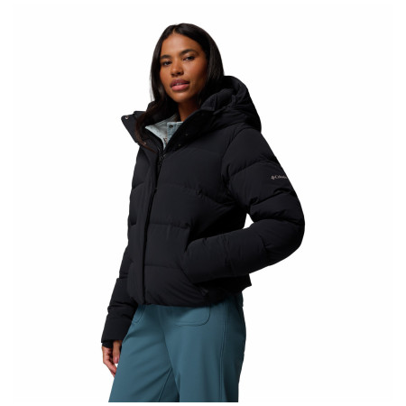 Chaqueta de invierno para mujer Columbia Amaze Puff™ Hooded Jacket negro Black
