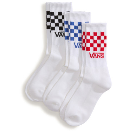 Calcetines Vans Classic Check Crew blanco CHECKERBOARD White