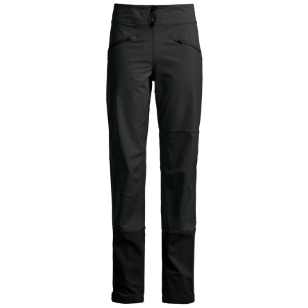 Pantalones de mujer Ortovox Venet Softshell Pants negro Black Raven