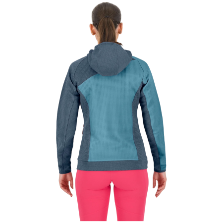 Sudadera de mujer Karpos Averau W Full-Zip Hoodie Fleece