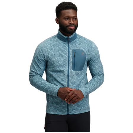 Sudadera de hombre Black Diamond Rift HZ Fleece Jacket