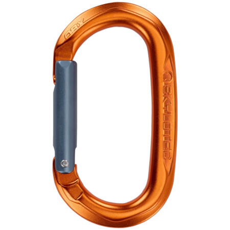 Mosquetón Skylotec Obx S (straight gate) naranja Orange/Titanium