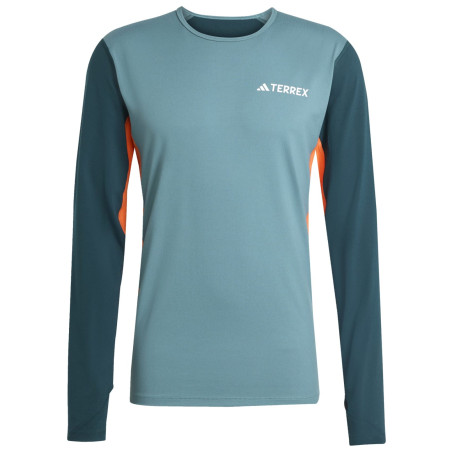Camiseta funcional de hombre Adidas Multi Synt Ls petroleo