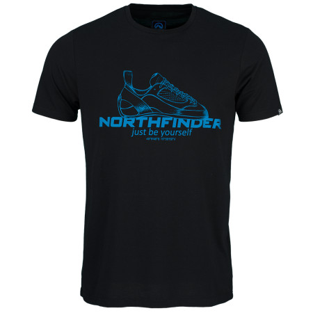 Camiseta de hombre Northfinder Allan negro Black