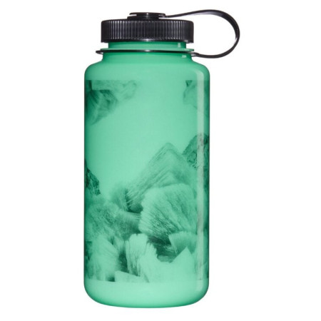 Botella Nalgene Wide Mouth Glo Wyld 1000 ml mix1 Glow w/Black Crystals