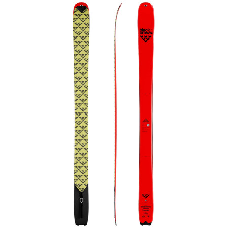 Pieles de foca Black Crows Pilus Camox Freebird amarillo Yellow/Black