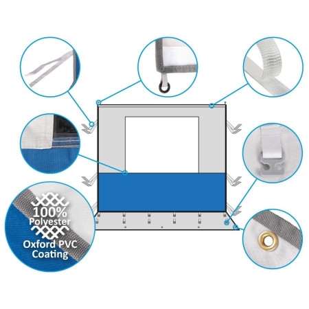 Pared lateral Brunner Sidewall Set Sunny Van Roof