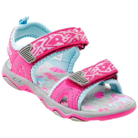 Sandalias para niños Bejo Elsi Kids G rosa Fuchsia/Turquoise/Light Blue