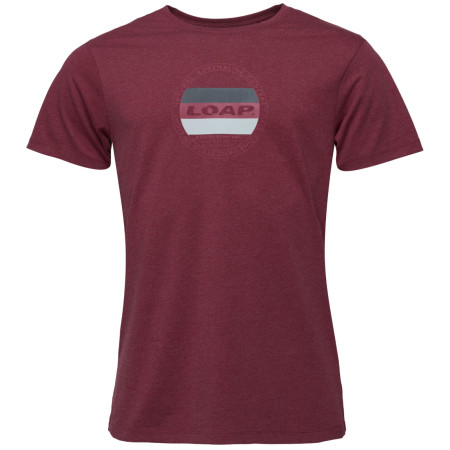 Camiseta de hombre Loap Bojar burdeos Red