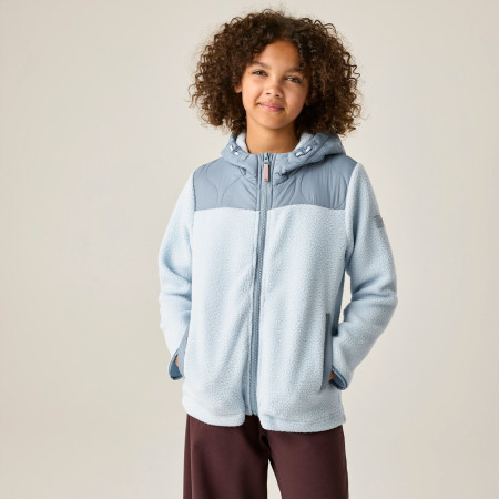 Sudadera para niños Regatta Myla Hybrid Jacket DuskBluSky