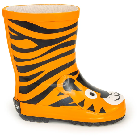Botas de agua para niños Pidilidi Tygr naranja oranžová