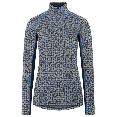 Camiseta funcional de mujer Kari Traa Rose Light Baselayer Half Zip