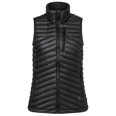 Chaleco de plumón para mujer Black Diamond W Approach Down Vest negro Black