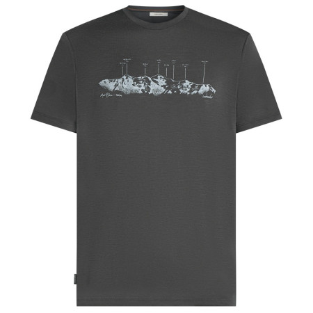Camiseta de hombre Icebreaker Men Merino 150 Tech Lite SS Tee The Peaks