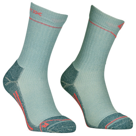 Calcetines de mujer Ortovox Hike Classic Mid Socks W azul claro ice waterfall