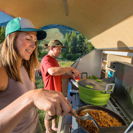 Vajilla GSI Outdoors Escape Hs 3L Pot + Frypan
