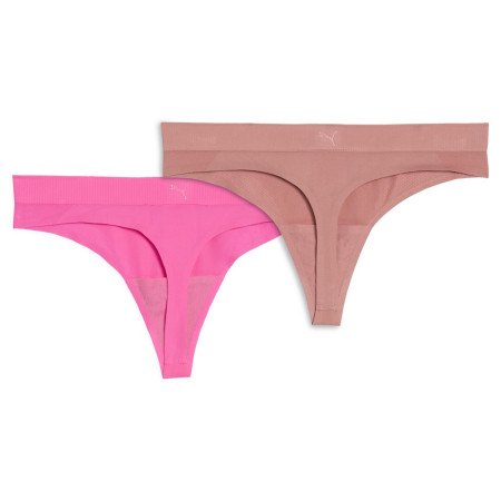 Bragas de mujer Puma 3D Knit Sport Strings 2P