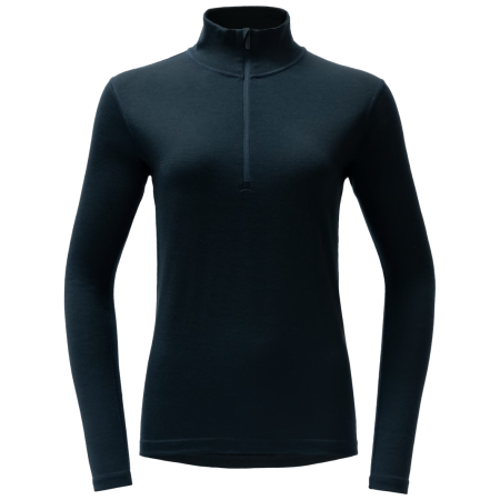 Camiseta funcional de mujer Devold Breeze Plus Merino 200 Zip Neck Wmn